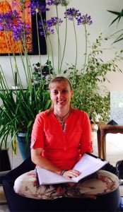 Chrystelle Bourdot anime un atelier